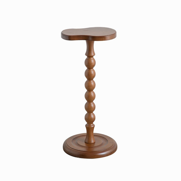 Skanto | Middelalder Tid Solide Tre Mini Kaffe Bord