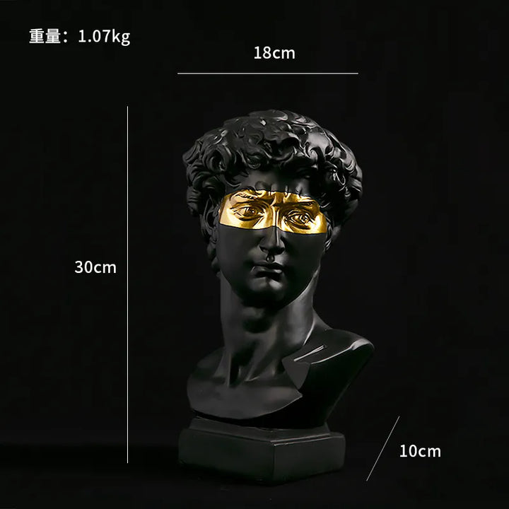 Skanto | Europeisk Hjem Dekor David Hode Harpiks Statuer Statuer Hjem Dekor Moderne Abstrakt Kunst Buste Skulptur Kunst Skisse Praksis