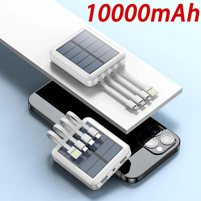 Skanto | 4 i 1 Solenergi-ladende Power Bank