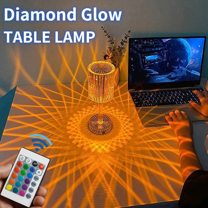 Skanto | Diamant Krystall Lampe