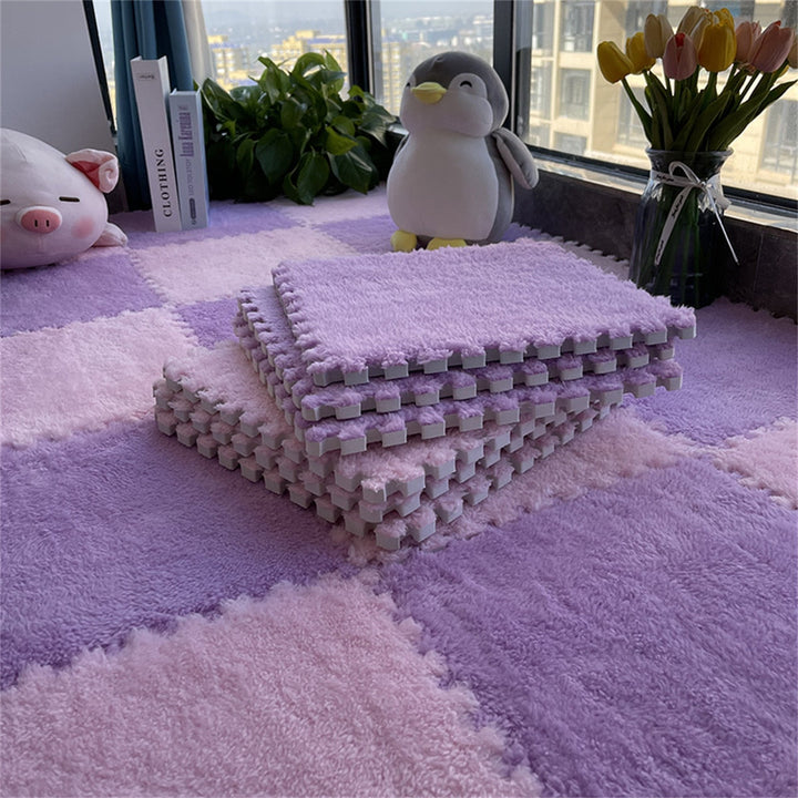 DIY Vinter Plush Puslespill Matte | Skanto