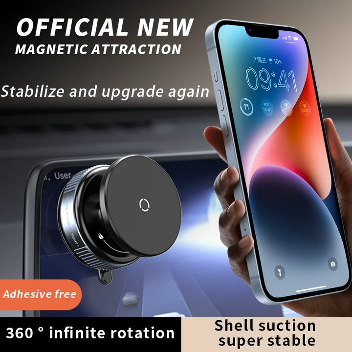 Skanto | Roterende Magnetisk Super Sterk Vakuum Bil Telefon Holder