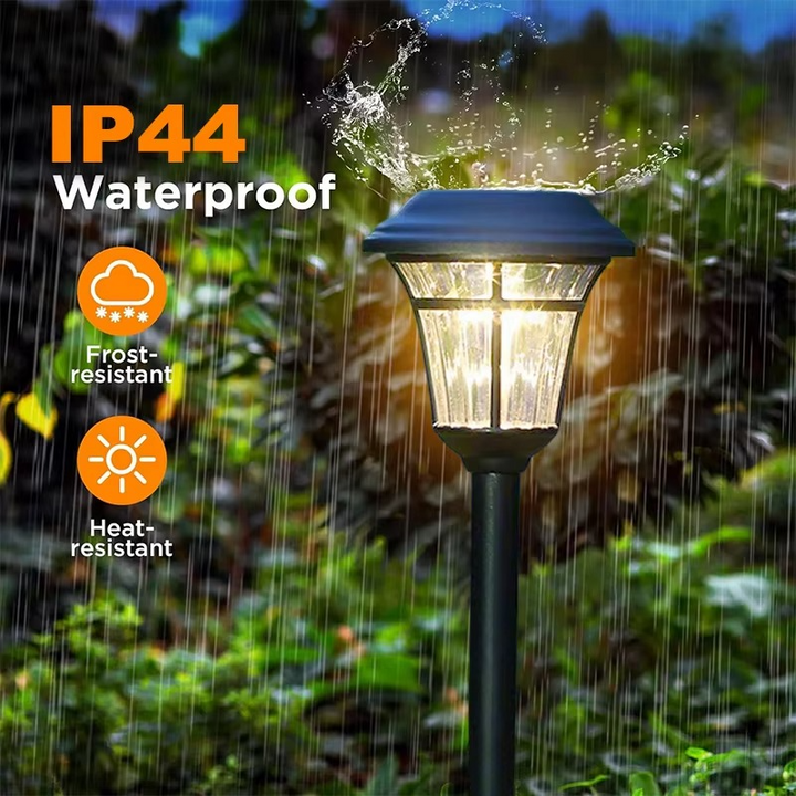 Skanto | Solenergi LED Vanntett Bakke Lys for Utendørs Hager og Stier