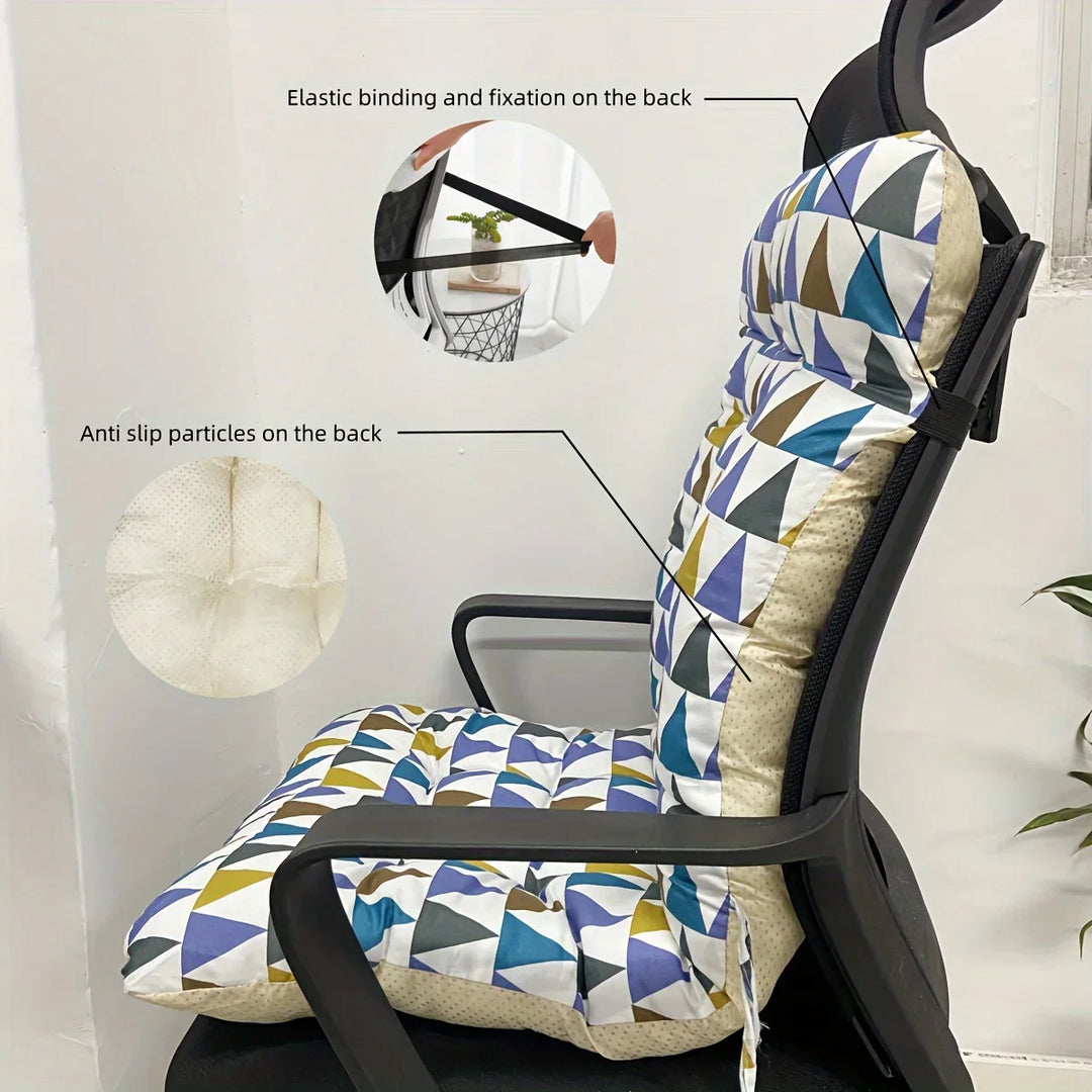 Skanto | ErgoLivia | Ergonomisk sittepute med ryggstøtte | Komfort & holdningskorrigering | For kontor, hjem & bil