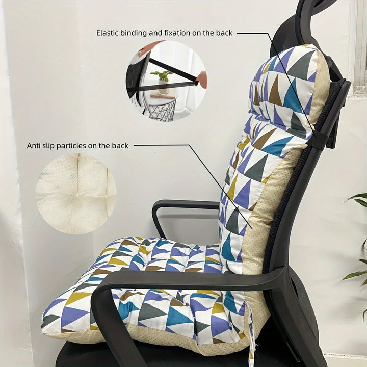 Skanto | ErgoLivia | Ergonomisk sittepute med ryggstøtte | Komfort & holdningskorrigering | For kontor, hjem & bil