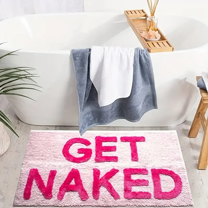 BlushNaked Tufted Design Rug – Rosa "Get Naked" Bad & Stue Teppe | Skanto