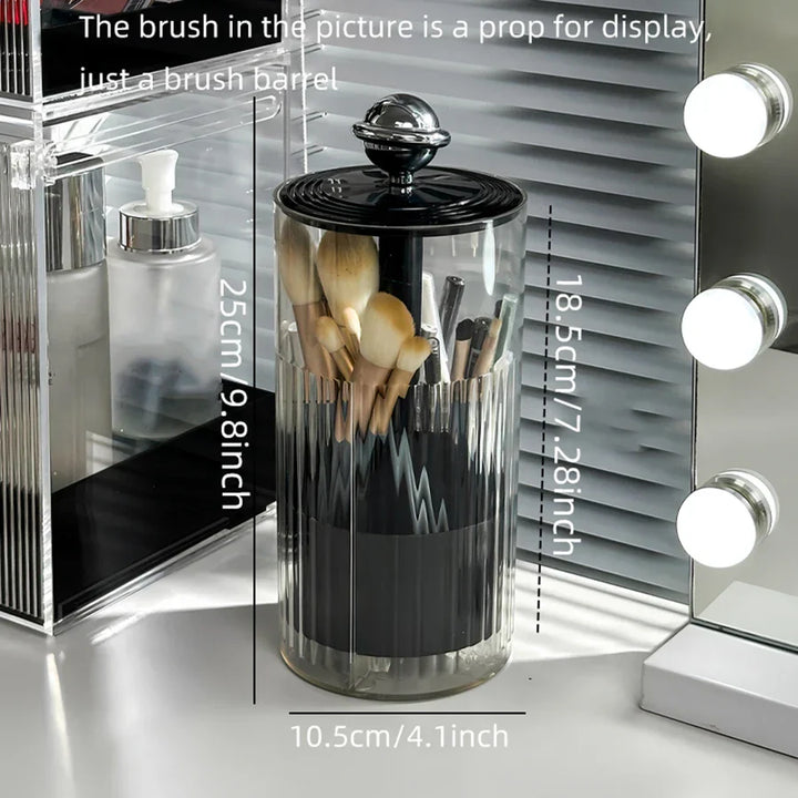 Auto Lift & Luxe Makeup Brush Organizer | Skanto
