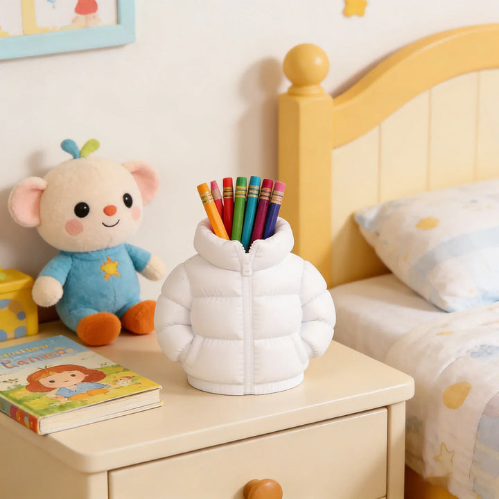 Mini Puffer Jakke Blyantholder