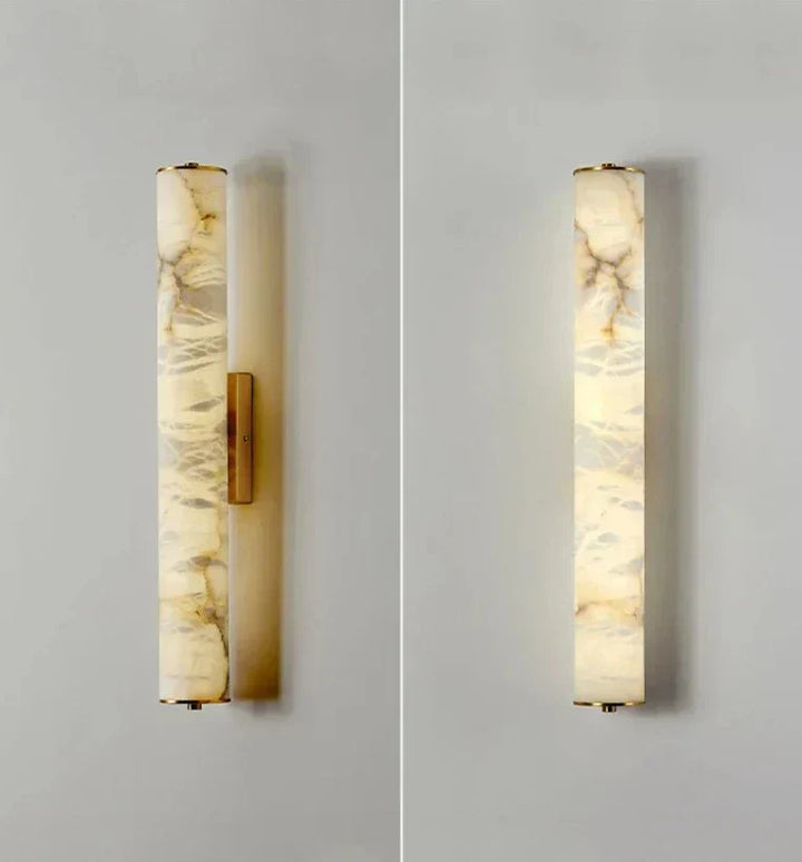 Skanto | Moderne Marmorlampe med Subtil Ambient Lys