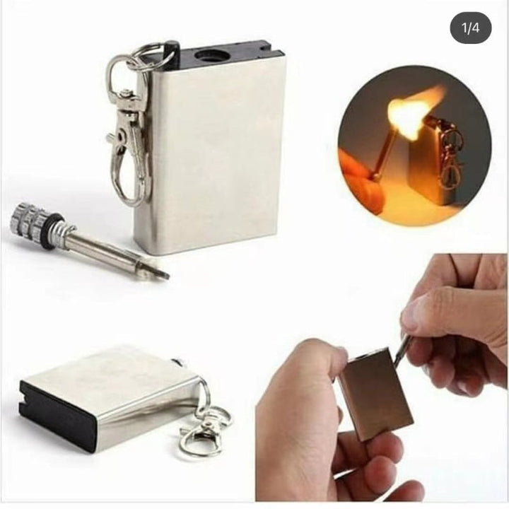Skanto | Permanent Ild Rustfritt Stål Tenn lighter