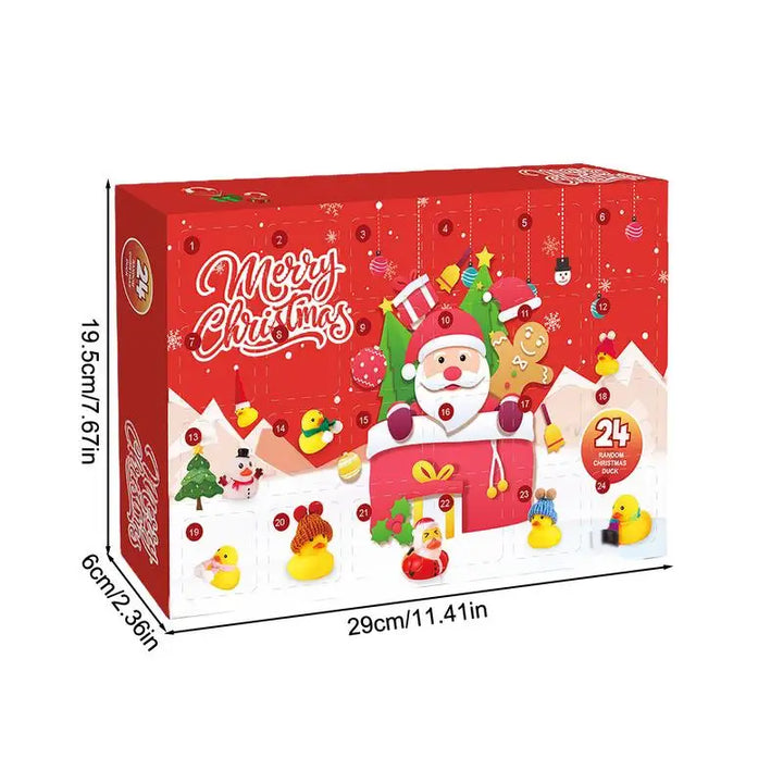 Skanto | DuckMagic – Adventskalender 2025 med 24 Gummiganer – Juleutgave