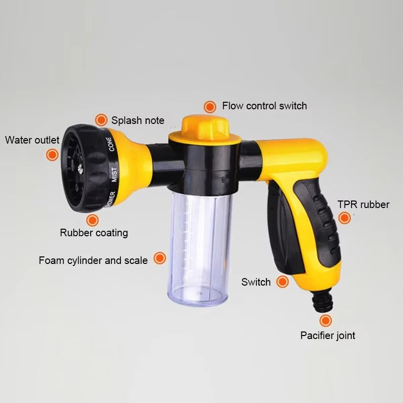 Skanto | Høytrykk Skum Sprayer Dyse for Bilvask & Hagebruk