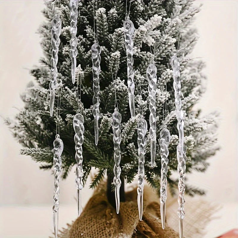 Skanto | WinterGlans | Premium Krystallklare Juledekorasjoner Sett