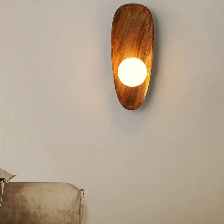 Skanto | Trevegglampe, naturlig lys