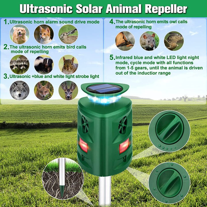 Skanto | Solar Ultralyd Avskrekker