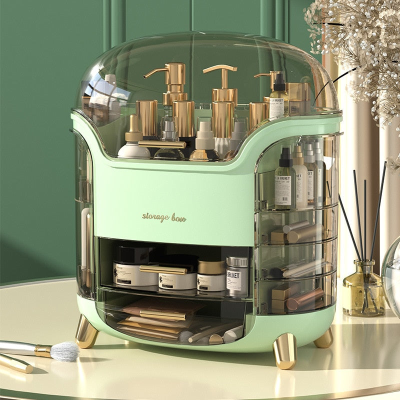 BeautyEssence Organizer – Stilfull Makeup Oppbevaring for Deg Skanto