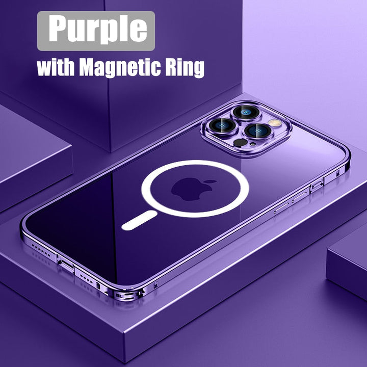 Skanto | Metall Bumper Aluminium Magnetisk Telefon Etui
