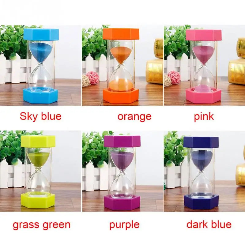 Hexagonal dekorativ timeglass – flere tidsalternativer og farger | Skanto