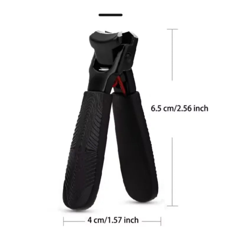 Norvo | 2023 Ny Anti-Splash Negleklipper - Stor Enkel Negletrimmer for tykke og harde negler, Husstandsartikler