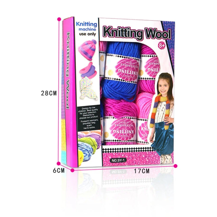 Skanto | Strickolino Strikkemaskin | 22 Nålene | Automatisk Sirkulær Strikkesett for Nybegynnere & Voksne | Rask Strikker med Tilbehør