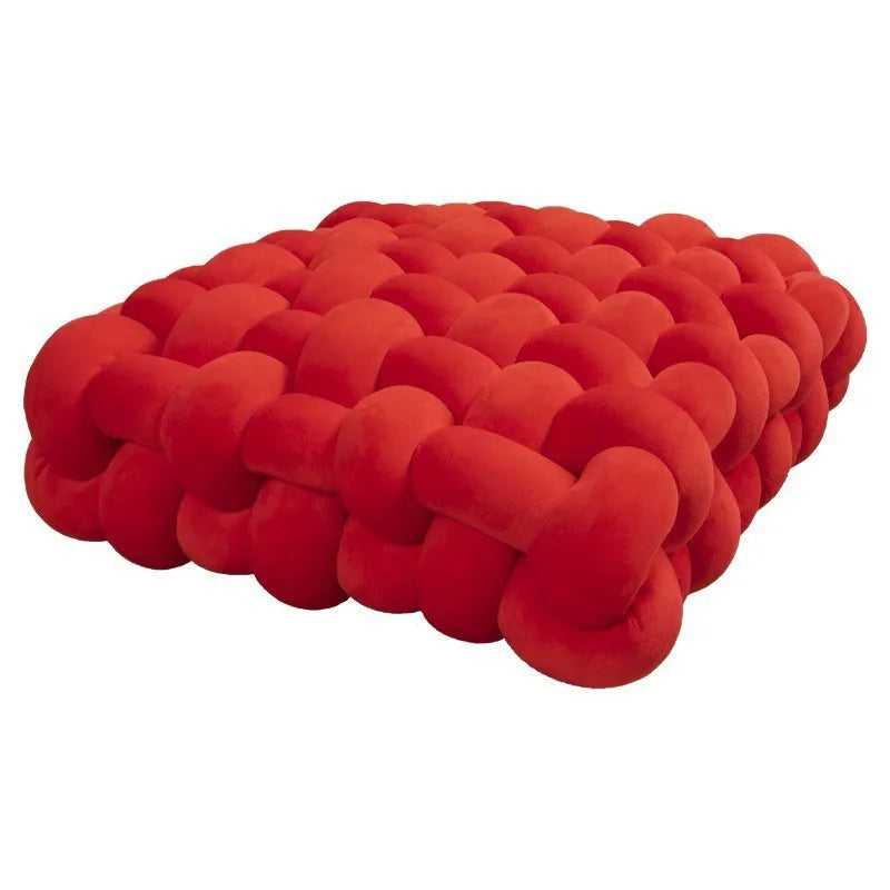 Chunky Woven Knot Cushion | Skanto