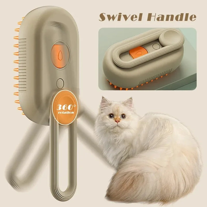 PawGroom Pro 3-i-1 Dampsbørste for Kjæledyr Skanto