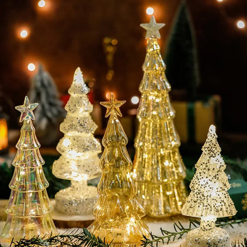 Skanto | Juletid LED Frostet Glass Trelampe