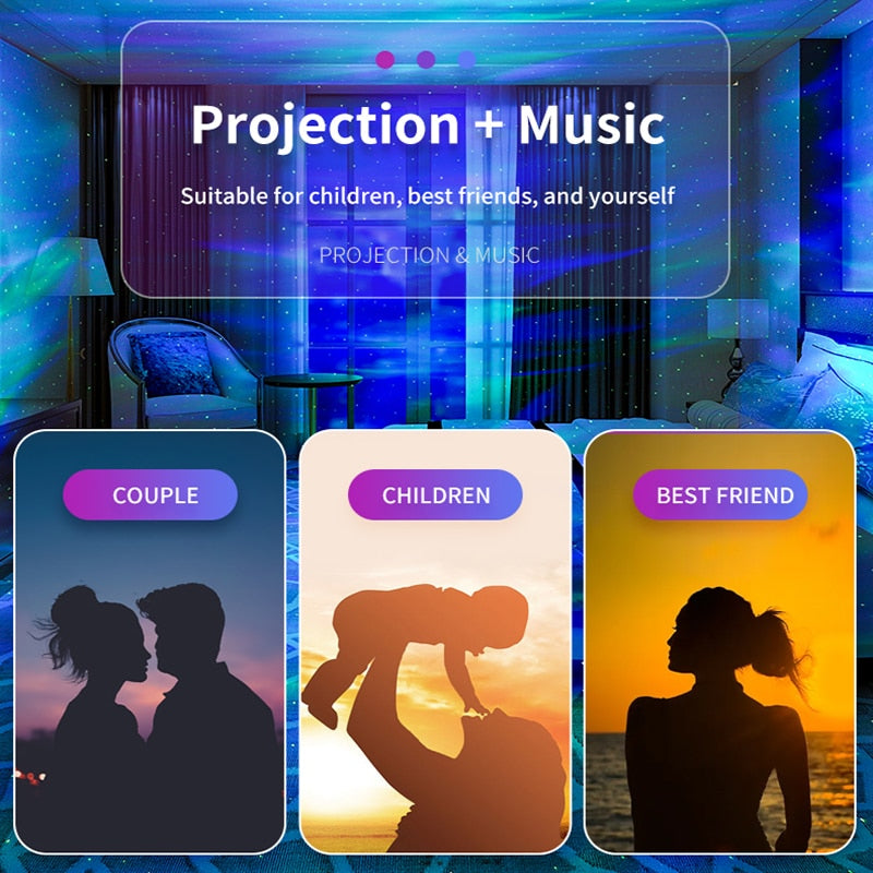 Skanto | Astral Universe LED-projektor