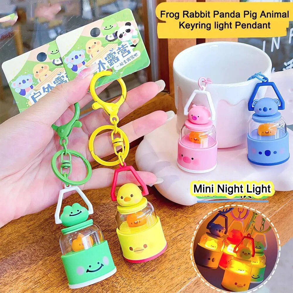 Skanto | Opplysende Glow Buddies Karakter Nøkkelringer