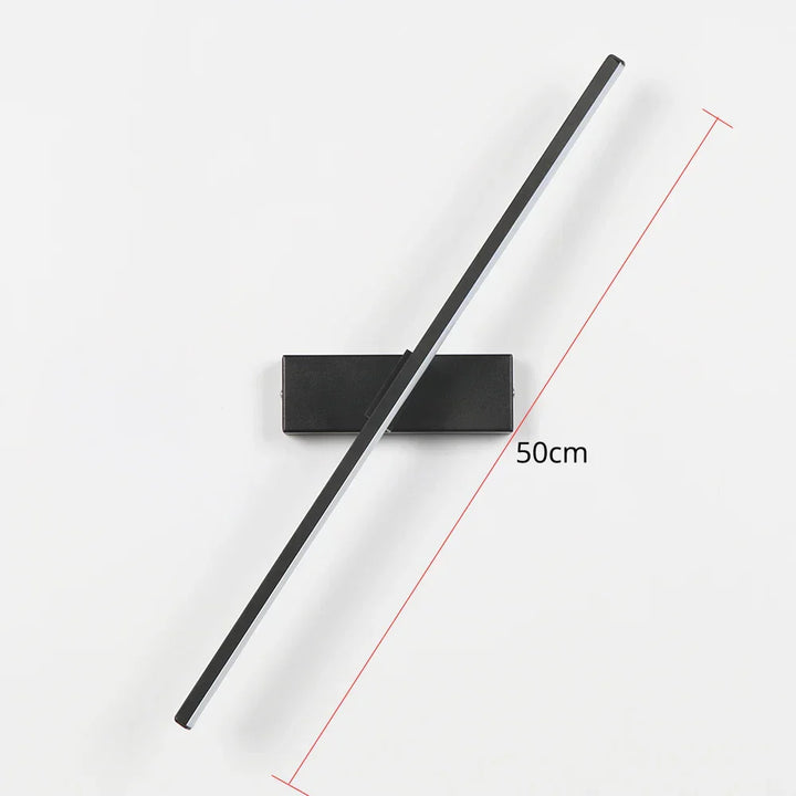 Skanto | Moderne roterende soverom nattbord vegglampe - Justerbar LED vegglampe sokkel
