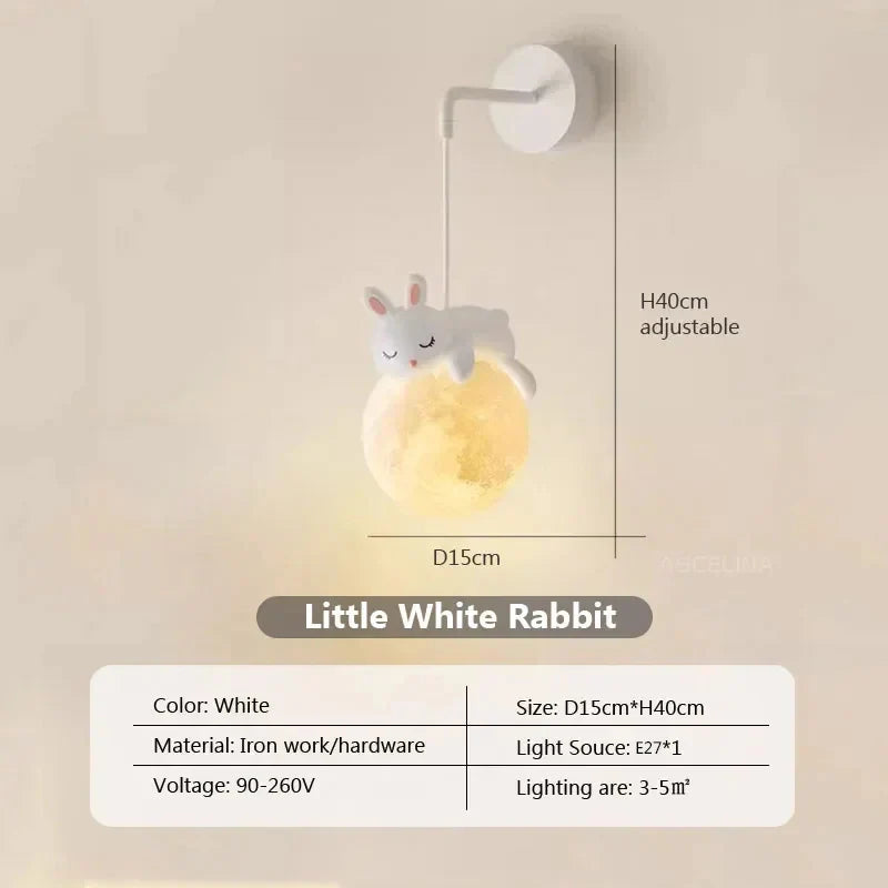 MoonGlow Light - Stilfulle LED Vegglampe for Rom Skanto