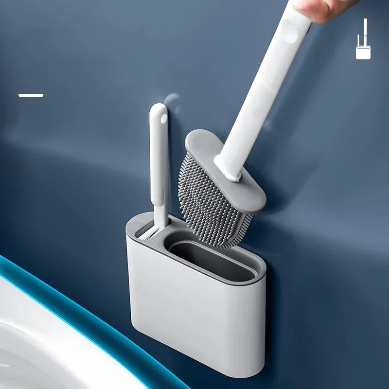 FlexiClean Silikon Toalettbørste Sett Skanto