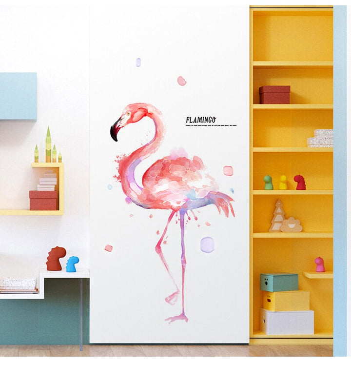Skanto | Flamingo Vegg klistremerker for Barnerom Hjem
