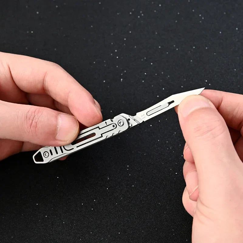Utbyttbare kniver Faltbar EDC-kniv | Skanto