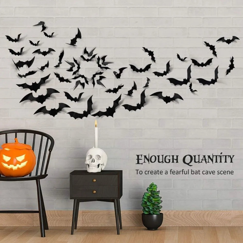Skanto | Luminous LED Bat Wall Stickers 24PCS