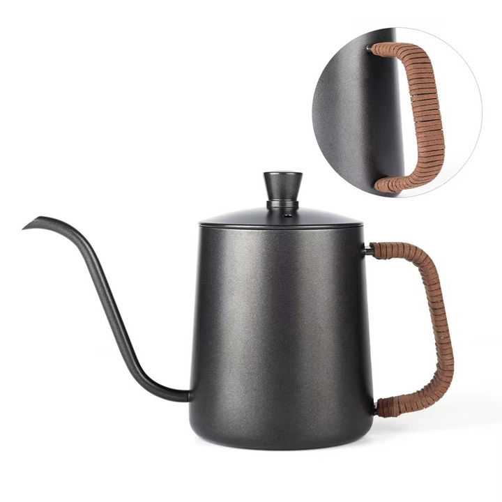 Skanto | Premium Rustfritt Stål Kaffe Drypp Kjele for Hjemmebrygging