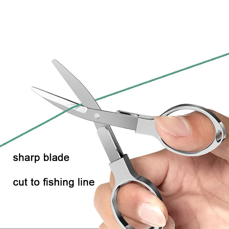 Mini Snip Rustfri Saks Nøkkelring | Skanto