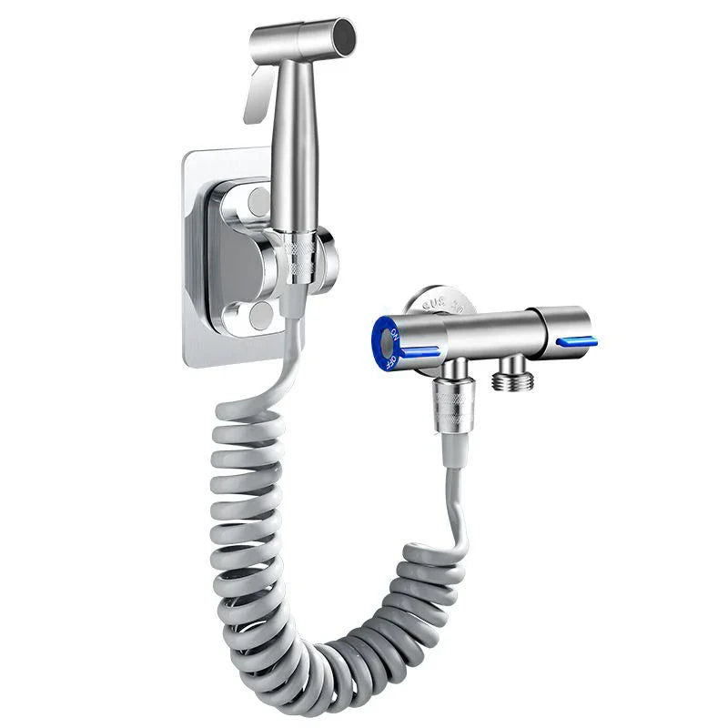 Norvo | 304 rustfritt stål håndholdt bidet sprøytesett - selvrennende dusjhode for toalett bidet kran - hygienisk sprøytepistol
