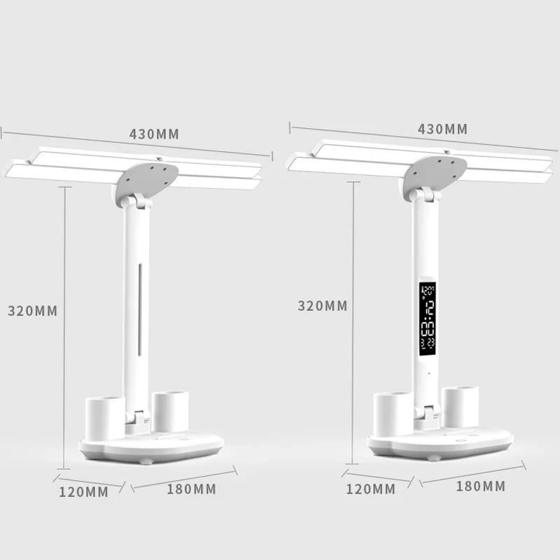 Skanto | Multifunksjonell 3 i 1 Skrivebord LED Lampe
