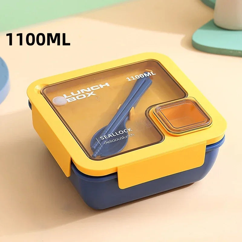 Bento matboks for på farten med bestikk | Skanto