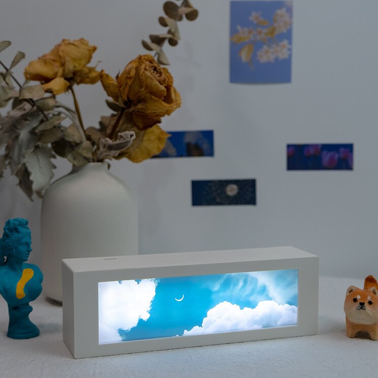 Skanto | LED Molnfull Himmel Oppladbar Nattlampe