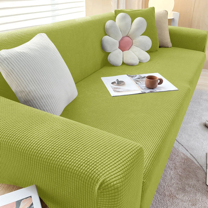 Skanto | FlexiCover Elastisk Sofatrekk – Beskyttelsestrekk for Hjørnesofaer og Standard Sofaer