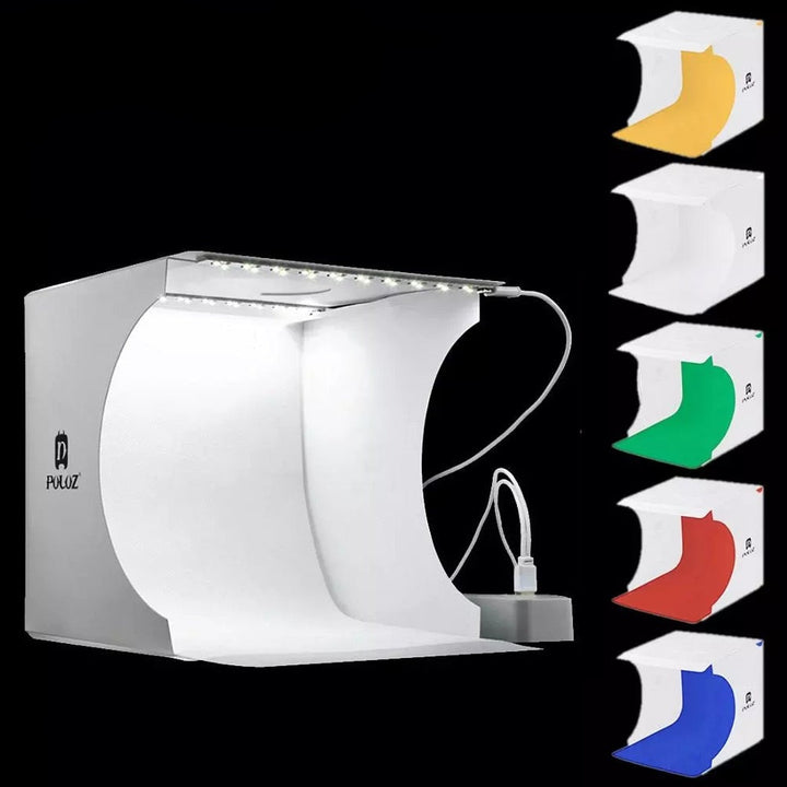 Skanto | Minifoldbar Led Lys Fotostudio Boks