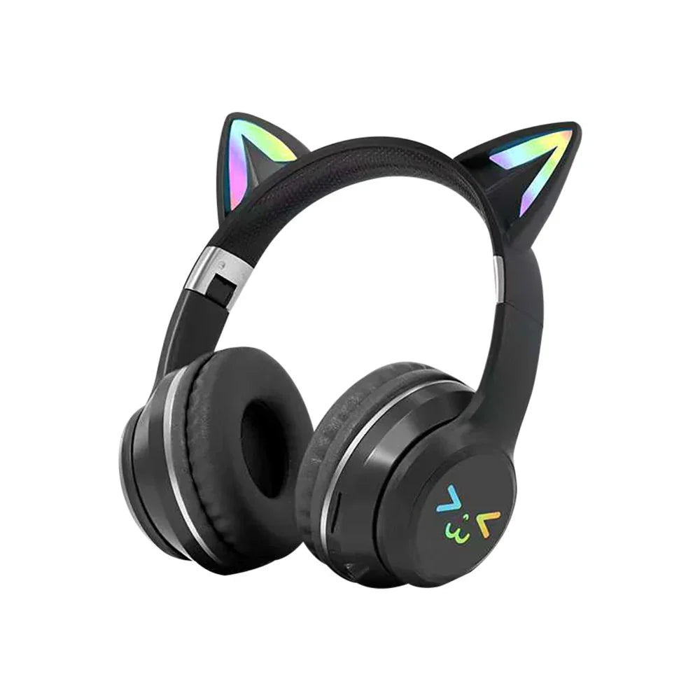 Skanto | Øre RGB Sammenleggbare Bluetooth Hodetelefoner