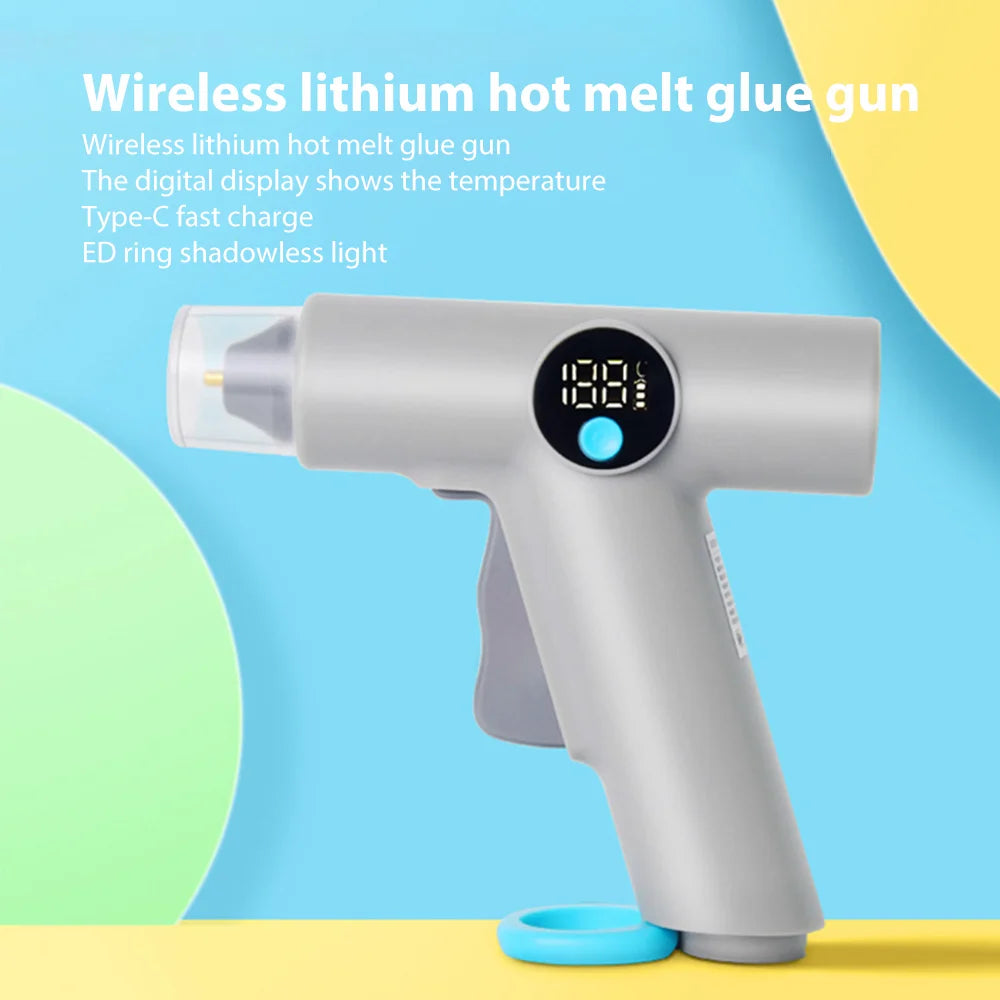 Skanto | Trådløs varm limpistol med LED