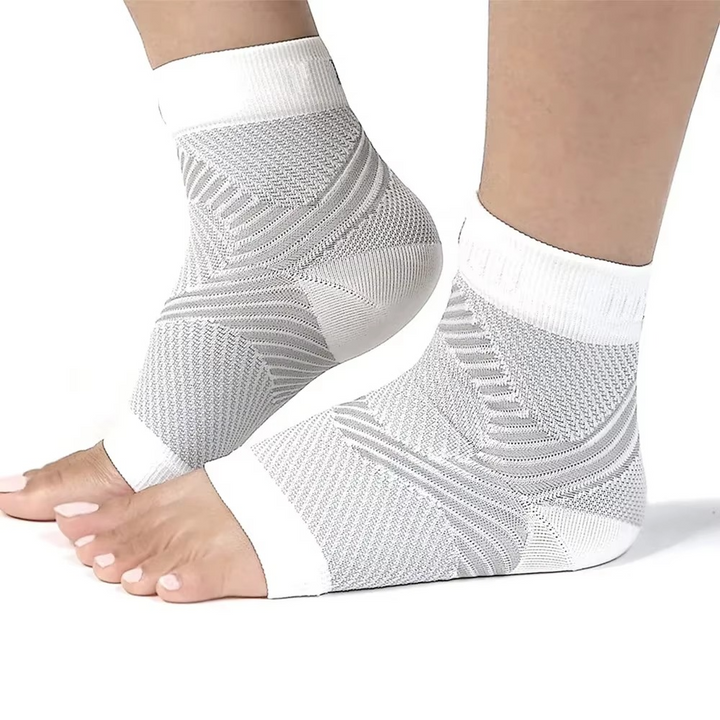 Skanto | Plantar Fasciitis Natt Kompresjonssokker med Hæl- og Bue Støtte