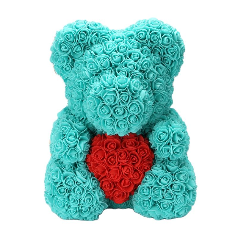 Skanto | Kunstige Rose Blomster Teddy Bjørn