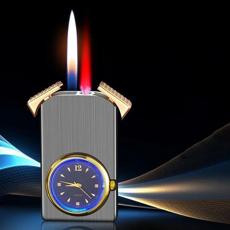 Kreativ Dual Fire Gradient Color Lighter Watch | Skanto