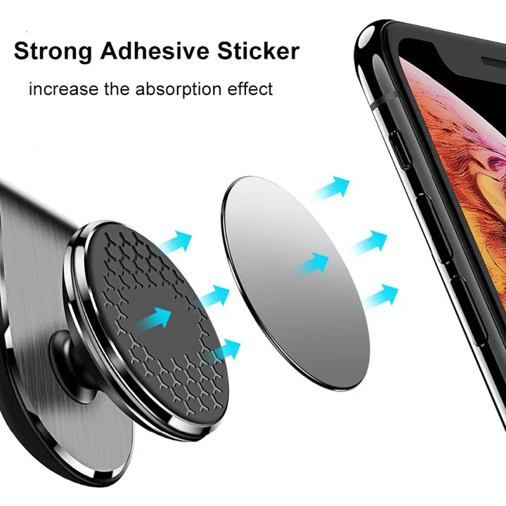 Skanto | Magnetisk Bil Luftventil Klipp Mobilholder