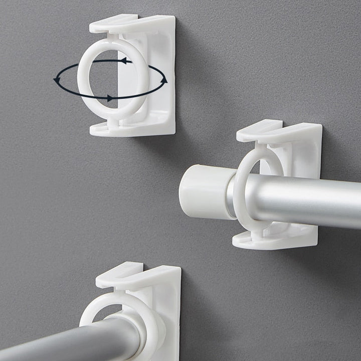 Punch-Free Handy Hook Justerbar Stangholder | Skanto